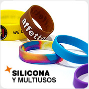 pulseras de silicona