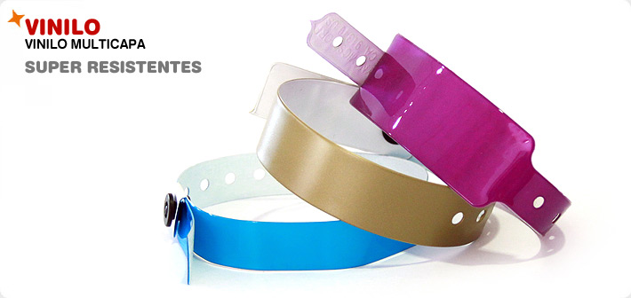 pulseras de vinilo