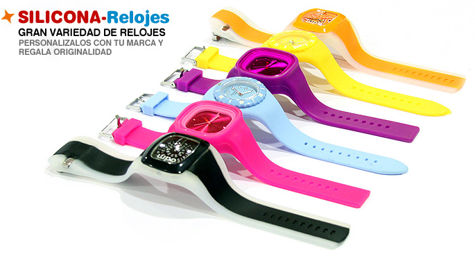 relojes silicona