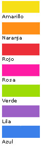 color pulsera