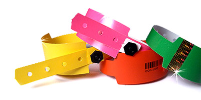 pulseras de plastico