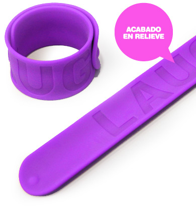 pulsera slapper silicona