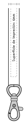 lanyard cinta cuello