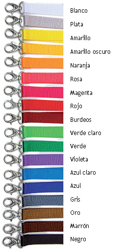 cintas colores