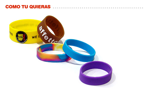 pulsera silicona
