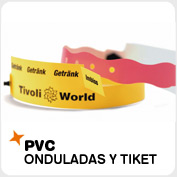 pulsera identificacion y control onduladas