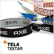 pulsera identificacion y control tela textar